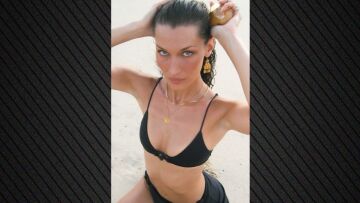 Η Μπέλα Χαντίντ ποζάρει με μπικίνι μπροστά στο ηλιοβασίλεμα - Δείτε τις φωτογραφίες