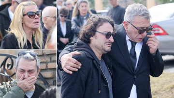 «Αντίο Σωσώ» - Σπαραγμός στην κηδεία της Καίτης Κωνσταντίνου, λύγισαν συγγενείς, φίλοι και συνάδελφοί της