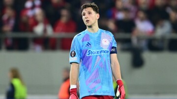 Ολυμπιακός-Μπόντο Γκλιμτ: Ο Τζολάκης αποβλήθηκε και ο Ρέτσος «βαφτίστηκε» τερματοφύλακας στα τελευταία λεπτά - Βίντεο 