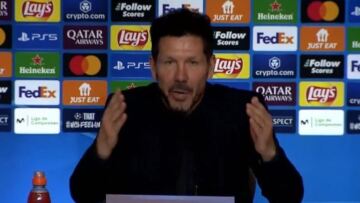 Σιμεόνε για το ακυρωθέν πέναλτι του Άλβαρες: Σηκώστε το χέρι όσοι είδατε διπλή επαφή