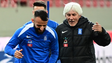 Η τελευταία προπόνηση της Εθνικής Ελλάδας στο Καραϊσκάκη πριν τον αγώνα με την Σκωτία - Βίντεο, φωτογραφίες