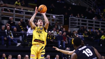 Ντερτόνα-ΑΕΚ 83-82: «Γλυκιά» ήττα πρωτιάς για την Ένωση στην Ιταλία