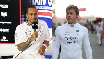 Ο Λιούις Χάμιλτον έκανε μια... βόλτα τον Μπραντ Πιτ με το αυτοκίνητο και εκείνος παρακαλούσε να βγει έξω