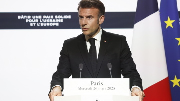 Μακρόν: Γαλλία και Βρετανία θα στείλουν στρατιωτική αντιπροσωπεία στην Ουκρανία