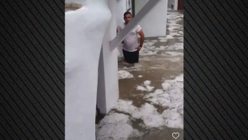 Δύσκολη νύχτα με «τρίγωνο καταιγίδων» στο Αιγαίο: 112 για έντονα καιρικά φαινόμενα σε Χίο, Σάμο, Ικαρία - Καταστροφές σε Πάρο και Μύκονο