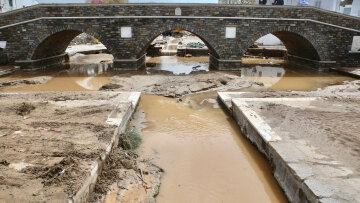 Οι πλημμύρες στην Πάρο από το Διάστημα - Δείτε δορυφορική φωτογραφία