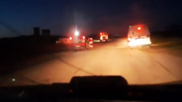 Βίντεο με τις τελευταίες στιγμές των 15 διασωστών που σκοτώθηκαν από τους IDF δείχνει ασθενοφόρα στο σημείο των πυροβολισμών