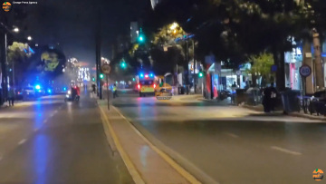 «Όλοι πίσω, όχι πάνω στη Συγγρού», η δραματική έκκληση αστυνομικού τη στιγμή της έκρηξης στα γραφεία της Hellenic Train - Δείτε βίντεο