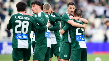 Η βαθμολογία της Super League μετά τη νίκη του Παναθηναϊκού επί του ΠΑΟΚ 