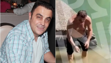  Ο Χάρης Ακριτίδης βαπτίστηκε μόνος του στον Ιορδάνη ποταμό: «Το έκανα ως ευλογία»