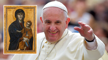 Η εικόνα της Παναγιάς από την Κρήτη που έκανε τον Πάπα Φραγκίσκο να αγαπήσει την Σάντα Μαρία Ματζόρε