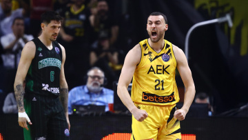 H AEK «κατάπιε» 104-69 τη Ναντέρ και προκρίθηκε πανηγυρικά στο Final-4 του BCL - Βίντεο 