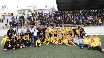 Έγραψε ιστορία η ΑΕΚ - Για πρώτη φορά πρωταθλήτρια στο ποδόσφαιρο γυναικών - Βίντεο, φωτογραφίες 