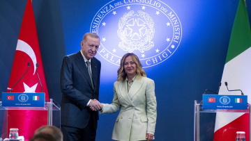 Τουρκικό «άρωμα»  στο κοινό ανακοινωθέν μετά τη συνάντηση Μελόνι - Ερντογάν στη Ρώμη