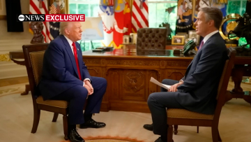 Ένταση στη συνέντευξη του Τραμπ με δημοσιογράφο του ABC: «Δεν σε είχα καν ακουστά, αλλά δεν είσαι και πολύ ευγενικός»