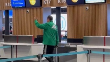 Παναθηναϊκός: Αποθέωση Αταμάν στο αεροδρόμιο της Κωνσταντινούπολης