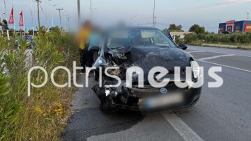 Τρία άτομα, μεταξύ τους δύο παιδιά, στο νοσοκομείο μετά από τροχαίο στον Πύργο - Δείτε φωτογραφίες