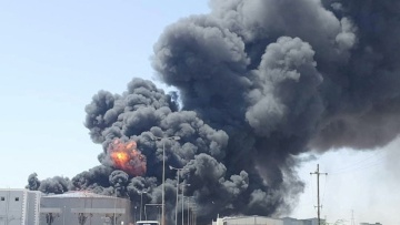 Έκρηξη σε εγκατάσταση αποθήκευσης καυσίμων στο Πορτ Σουδάν 