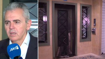 Χαρακόπουλος για τα γκαζάκια στο σπίτι του: Θρασύτατοι τραμπούκοι, η τοξικότητα μπορεί να οπλίσει τα χέρια νέων τρομοκρατών
