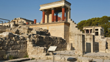 Προληπτική εκκένωση του ανακτόρου της Κνωσού λόγω των ισχυρών ανέμων