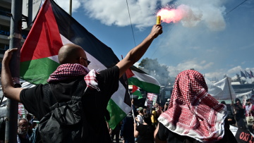 Πορεία προς την ισραηλινή πρεσβεία σήμερα το απόγευμα: «Για το Madleen, για την Freedom Flotilla, για την Παλαιστίνη»