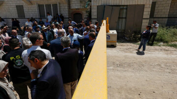 Ισραηλινά πυρά στη διάρκεια επίσκεψης ξένων διπλωματών στη Δυτική Όχθη, δείτε βίντεο