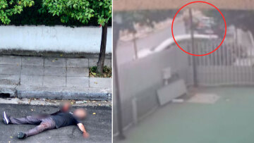 Βίντεο: Η στιγμή που ο 49χρονος βγαίνει από το αυτοκίνητο και σωριάζεται στο έδαφος μετά την παράσυρση των τριών γυναικών στο Χαλάνδρι