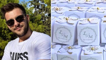 Με μπομπονιέρες του γάμου του και λευκά τριαντάφυλλα το τελευταίο αντίο στον Στέφανο που πνίγηκε στη Λευκάδα