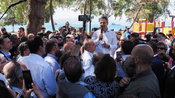 Μητσοτάκης από Εύβοια: Κάθε ημέρα εργαζόμαστε για να κάνουμε τη ζωή σας καλύτερη - Θα συνεχίσουμε μέχρι το τέλος της τετραετίας