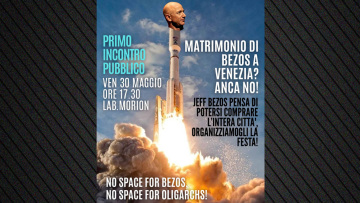 Μπέζος: Διαδηλώσεις από κατοίκους και συλλογικότητες στη Βενετία για τον γάμο των 10 εκατ. δολαρίων