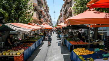Οι 3 στους 4 πολίτες στην Αττική, πηγαίνουν στη λαϊκή αγορά κάθε εβδομάδα - Το  48% ξοδεύει από 20 ως 40 ευρώ