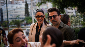 Ιωάννα Τριανταφυλλίδου - Κίμωνας Κουρής: Η πρώτη δημόσια εμφάνιση μετά τον γάμο τους