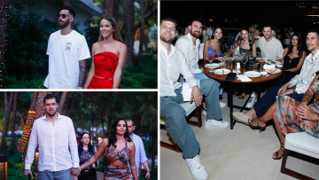 Το πανηγυρικό δείπνο του Ολυμπιακού για την κατάκτηση του πρωταθλήματος μπάσκετ - Συνοδευόμενοι από τις εντυπωσιακές συντρόφους τους οι παίκτες, δείτε φωτογραφίες