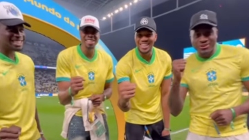Τα αδέρφια Αντετοκούνμπο διασκεδάζουν στην Βραζιλία - Είδαν την πρόκριση της «Σελεσάο» στο Μουντιάλ
