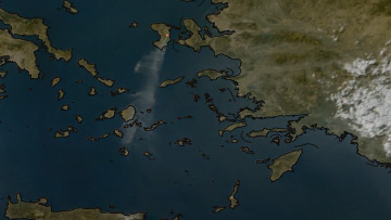 Φωτιά στη Χίο: Οι καπνοί έχουν ήδη περάσει τις κεντρικές Κυκλάδες - Δείτε βίντεο