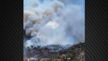 Καλύτερη η εικόνα της φωτιάς στην Μονεμβασιά