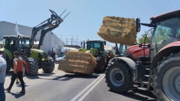 Μπλόκο αγροτών και κτηνοτρόφων στο Ριζόμυλο για την ευλογιά - «Δεν μπορούμε να την παλέψουμε»