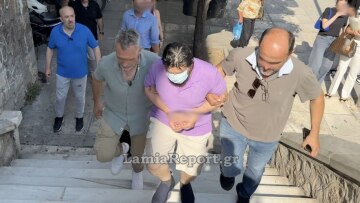 Λαμία: Αποδοκίμασαν τον δολοφόνο του 59χρονου ιδιοκτήτη καφετέριας στα δικαστήρια