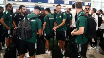 Παναθηναϊκός: «Πέταξε» η αποστολή για την Αυστρία
