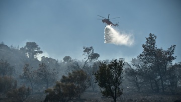 Συνδρομή της Ελλάδας με επίγειες και εναέριες δυνάμεις στη Βόρεια Μακεδονία για την κατάσβεση πυρκαγιάς