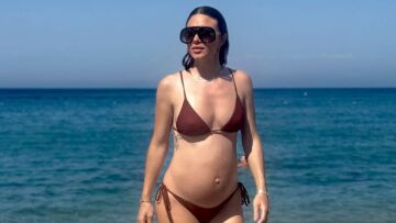 Σιμώνη Χριστοδούλου: Σε προχωρημένη εγκυμοσύνη στην παραλία - Κάνει διακοπές στη Ρόδο με τον Αντρέα Γεωργίου