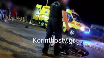 Τραγωδία στο Βραχάτι Κορινθίας: Ένας νεκρός και ένας τραυματίας σε τροχαίο με δίκυκλα
