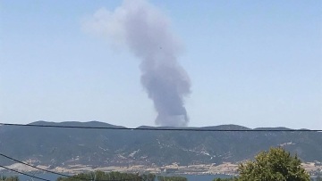 Φωτιά σε περιοχή του δήμου Βόλβης στη Θεσσαλονίκη - Επιχειρούν επίγειες και εναέριες δυνάμεις