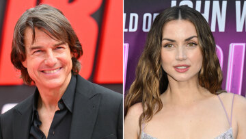 Ο Τομ Κρουζ και η Άνα ντε Άρμας απαθανατίστηκαν να περπατούν πιασμένοι χέρι - χέρι
