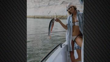 Βίντεο: Η Χάλι Μπέρι ψαρεύει με τον σύντροφό της στη Γιούτα