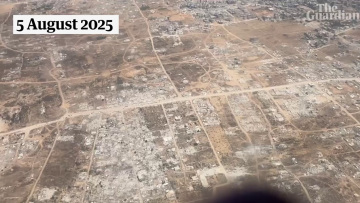 Guardian: Σε απέραντο «νεκροταφείο» έχει μετατραπεί η Γάζα - Πώς φαίνεται ο παλαιστινιακός θύλακας από ψηλά, δείτε βίντεο