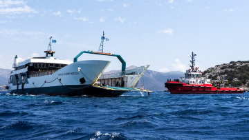 Δεν είχαν βλάβη τα πηδάλια του φέρι μποτ στα Νέα Στύρα - Διαψεύδει τους ισχυρισμούς του πλοιάρχου ο νηογνώμονας
