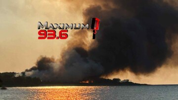 Καλύτερη η εικόνα της φωτιάς στους Άνω Καρυώτες στη Σαμοθράκη