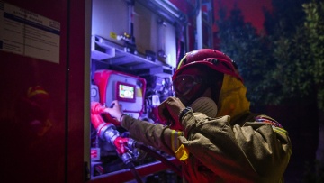 Φωτιά τώρα στην περιοχή Παλιάμπελα στη Βόνιτσα - Ήχησε το 112 