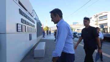 Στο υπουργείο Πολιτικής Προστασίας σήμερα ο Μητσοτάκης